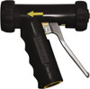 SANI-LAV 3/4" Pipe, Insulated, Grade C-36000 Brass Adjustable Spray Pattern Nozzle Black, 3/4 GHT Connection, 5.3 Gal per min at 100 psi, 3/4 GHT, 3/4" Orifice Diam, For Use With Water N81B - 92438050