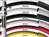 SuperKlean 5/8" ID x 1.06" OD, 250 Working psi, White Hypalon Washdown Hose 50 ft. Long, 32 to 200°F UWS-50-5/8 - 86160801