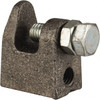Cooper B-Line 3/4" Max Flange Thickness, 1/2" Rod Top Beam Clamp 700 Lb Capacity, Malleable Iron B3034-1/2 PLN - 64040355