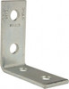 Cooper B-Line Zinc Plated Carbon Steel 90° Strut Fitting 1/2" Bolt, 4 Holes, Used with Cooper B Line Channel & Strut (All Sizes Except B62 & B72) B115 ZN - 82610171