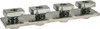 Cooper B-Line Zinc Plated Carbon Steel Preassembled Flat Splice Strut Fitting 1/2" Bolt, 4 Holes, Used with Cooper B Line Channel & Strut (All Sizes Except B62 & B72) B341PA ZN - 82610411