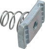 Thomas & Betts Steel Short Spring Strut Nut 1/4" Bolt, Used with Thomas & Betts Channel Type B Only B-100-1/4 - 54055157