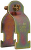 Cooper B-Line 1" Pipe, 14 Gauge" Pipe or Conduit Clamp Zinc Dichromate, 600 Lb Capacity, Rigid & IMC Conduit B2010 PA YZN - 64050552