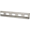 Thomas & Betts 10 ft. Long x 1-5/8" Wide x 13/16" High, 14 Gauge, Strip Steel, Half Slot Framing Channel & Strut 0.075" Thick, Pre-Galvanized B1400HS 10PG - 54055033