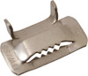 Ideal-Tridon Band Clamps & Buckles, Type: Banding Strap Buckles, Material: Stainless Steel, Width (Inch): 1/2, Material Grade: 201 ST254 - 45966983