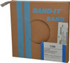 Made in USA Grade 200 to 300, Stainless Steel Banding Strap Roll 5/8" Wide x 0.015" Thick C13599 - 48560320