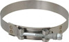 Campbell Fittings 4-3/4" Hose, 3/4" Wide x 0.025" Thick, T-Bolt Band Clamp Stainless Steel 30050-0475-051 - 48499453