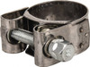 Mikalor 1-3/16" Hose, 0.78" Wide x 0.04" Thick, T-Bolt Hose Clamp 1.14 to 1.22" Diam, Stainless Steel Band, Housing & Zinc Plated Screw 301907-1 - 74512856