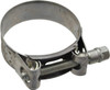 Mikalor 2-1/4" Hose, 0.78" Wide x 0.04" Thick, T-Bolt Hose Clamp 2.17 to 2.32" Diam, Stainless Steel Band, Housing & Zinc Plated Screw 301915-1 - 74512930