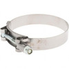 Made in USA Bolt Clamps, Type: T-Bolt Hose Clamp, Minimum Diameter (Decimal Inch): 3.4400, Maximum Diameter (Decimal Inch): 3.7500, Material: SS Band, Housing / Zinc Plated Screw, Width (Inch): 3/4 B9222-0344 BW - 61436564