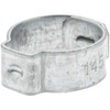 Value Collection Ear Clamps, Type: 1-Ear, Nominal Size: 9/16 (Inch), Inner Width of Ear (Decimal Inch): 0.236, Head Coating: Zinc-Plated, Clamping Range (mm): 12.6 - 14.5 BDKP65530 - 66436718