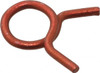 Rotor Clip 1" Wide, Carbon Steel Single Wire Hose Clamp 3/8" Tang Length, 1/2" Nominal Diam, 0.092" Thick HC-8ST R - 48690085