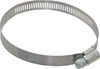 Ideal-Tridon SAE Size 56, 3-1/16 to 4" Diam, Carbon Steel Worm Drive Clamp 1/2" Wide, Series 600 5256051 - 48707426
