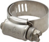 Ideal-Tridon SAE Size 8, 1/2 to 1" Diam, Stainless Steel Lined Worm Drive Clamp Material Grade 316 6708M51 - 49709009