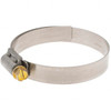 Made in USA SAE Size 36, 1-13/16 to 2-3/4" Diam, Stainless Steel Protective Liner Worm Drive Clamp 9236H BW - 61434270