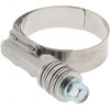 Made in USA SAE Size 212, 1-1/4 to 2-1/8" Diam, Stainless Steel Auto-Adjustable Worm Drive Clamp 5/6" Wide CT 200 L BW - 61435566