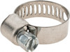 Value Collection SAE Size 6, 7/16 to 25/32" Diam, Stainless Steel Worm Drive Clamp 5/16" Wide BDNA-24110 - 52687530