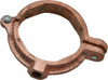 Value Collection 2" Pipe, 3/8" Rod, Copper Painted Split Clamp 180 Lb Capacity, Malleable Iron 0560018954 - 36987675