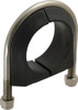 ZSi-Foster 2" Pipe, Grade 316 Stainless Steel U Bolt Clamp with Cushion 3/4" Panel Thickness UB2PA6 - 00195982