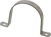Empire Industries 3 Pipe, Grade 304 Stainless Steel, Pipe, Conduit or Tube Strap 2 Mounting Holes 231SS0300 - 02165264