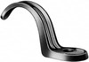 Made in USA 1-1/4" Pipe, Malleable Iron, Black Plated" Pipe or Conduit Strap 1 Mounting Hole 0500015045 - 36987022