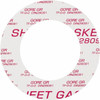 Made in USA 3" Pipe, Flange Gasket Gore-Tex GR, White, 1/16" Thick 3194655 - 31946551