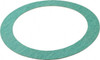 Made in USA 6" Pipe, 6-5/8" ID x 8-3/4" OD Flange Gasket Fiberglass/Aramid Fiber, Green/White, 1/16" Thick 31946767 - 31946767