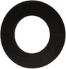 Made in USA 1-1/4" Pipe, 1-21/32" ID x 3" OD Flange Gasket Neoprene Rubber, Black, 1/8" Thick 31947252 - 31947252