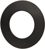 Made in USA 2" Pipe, 2-3/8" ID x 4-1/8" OD Flange Gasket Neoprene Rubber, Black, 1/8" Thick 31947278 - 31947278