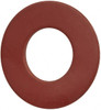 Made in USA 1" Pipe, 1-5/16" ID x 2-5/8" OD Flange Gasket Red Rubber, Red, 1/8" Thick 31947385 - 31947385