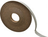 Made in USA 1" Wide x 1/8" Thick, Adhesive Backed Gasketing Roll 40 to 60 Durometer, 33 Lb per Cubic Min Density 31946122 - 31946122
