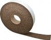 Made in USA 2" Wide x 1/8" Thick, Adhesive Backed Gasketing Roll 40 to 60 Durometer, 33 Lb per Cubic Min Density 31946130 - 31946130