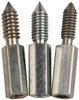 Made in USA 3 Piece Flexible/Rigid Lantern Gland Thread Adapter Packing Tool Tip Set 1/4-20, 1/4-28, 5/16-18 Thread, For 11" & 14-1/2" Flexible or 10" & 14" Rigid Shaft Packing Tools 31949340 - 31949340