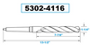 Precise High Speed Steel Taper Shank Drills
