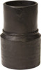 Flexaust 1-1/2" Screw-On Hose Cuff PVC, Black 150EFBKSC - 37441565