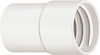 Hi-Tech Duravent 3" Screw-On Hose Cuff PVC, White 217203001001 - 80194558