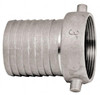 Dixon Valve & Coupling 6" Suction Female Coupling Short Shank, Aluminum/Brass, for Suction & Discharge Hose FAB600 - 48441448