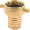 Dixon Valve & Coupling 1-1/4" Suction Female Coupling Short Shank, Brass, for Suction & Discharge Hose FBB125 - 48442081