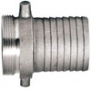 Dixon Valve & Coupling 3" Suction Male Coupling Short Shank, Brass, for Suction & Discharge Hose MB300 - 48442404