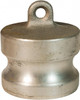 Dixon Valve & Coupling 3" Cam & Groove Dust Plug for Use with Couplers Part DP, Aluminum, 125 Max psi, for Suction & Discharge Hose 300-DP-AL - 82636010
