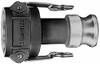 EVER-TITE Coupling 2" x 3" Cam & Groove Female Coupler Male Adapter Stainless Steel, 250 Max psi, for Suction & Discharge Hose 32030BASS - 68624675