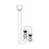 Dormont 1/2" Inlet, 1/2" Outlet FIP x MIP Gas Connector 36" Long, 3/8" Hose ID 20-3132-36 - 37029121