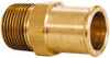 Parker Hannifin 3/4 NPT Thread Hose Barb x Male NPT Connector 1" ID Hose, Brass 68HB-16-12 - 01045129