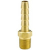 Parker Hannifin 1/4 NPT Thread Hose Barb x Male NPT Connector 5/16" ID Hose x 0.353" OD Hose, Brass 125HBL-5-4 - 01045418