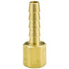 Parker Hannifin 1/4 NPT Thread Hose Barb x Female NPT Connector 3/8" ID Hose x 0.415" OD Hose, Brass 11324 - 01045590