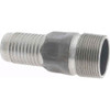 Campbell Fittings 1-1/4" Pipe ID, Threaded Combination Nipple for Hoses Steel HAS-5 - 48467039