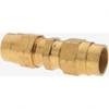 Anderson Metals 3/8, Brass Reusable Hose Nonswivel Fitting 016678 - 61496741