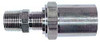 Dixon Valve & Coupling 3/8 NPTF, Reusable Hose Male Fitting 1/2" Hose ID x 15/16" Hose OD MSC1838156K - 48760839