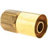 Eaton Female SAE Brass Hydraulic Hose Swivel -8 Hose Size, 1/2" Hose Diam 33808P-408 - 52678836