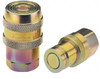 Parker Hannifin 1/2 Thread Stainless Steel Hydraulic Hose Valved Coupler 5,000 psi, 20 GPM S71-3N8-8F - 00469197